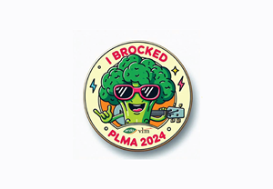 Design Brief Request for Enamel Pin Rocking Broccoli