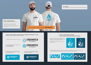 Apparel Design by vrdesignaid for Edgewater Plumbing | Design #33349084