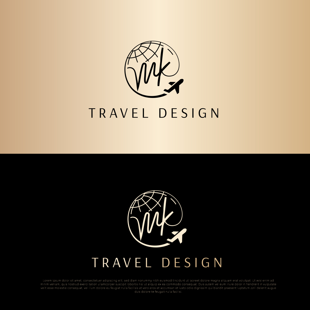 Logo-Design von DesignSNW für MK Travel Design | Design #33381196