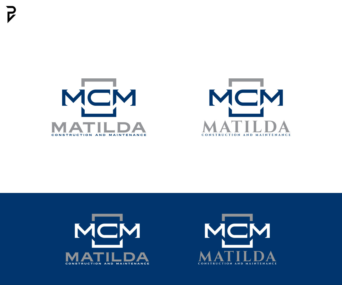 Logo Design by poisonvectors for Matilda Construction and Maintenance | Design #33381851