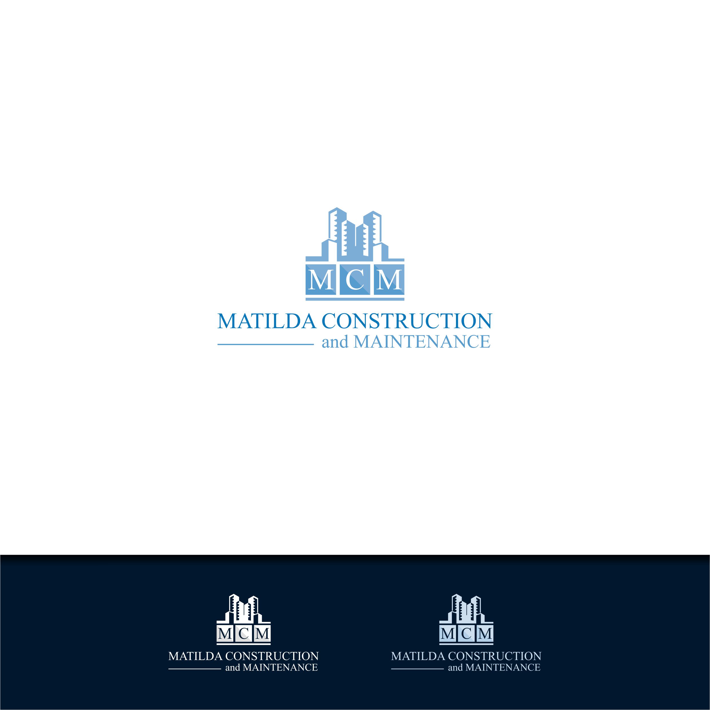 Logo Design by _aice_ for Matilda Construction and Maintenance | Design #33382078