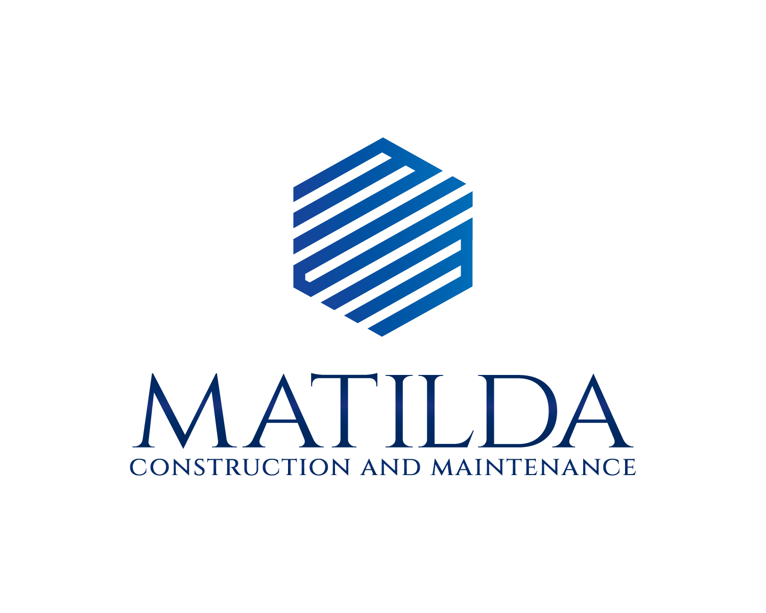 Logo Design by Atec for Matilda Construction and Maintenance | Design #33382395