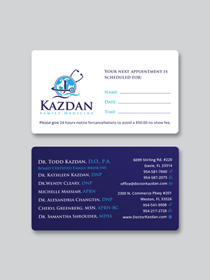 Business Card Design by Creative Moon Design