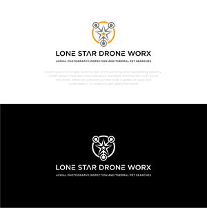 Logo Design by Barokahe guse for LONE STAR DRONE WORX | Design #33396023