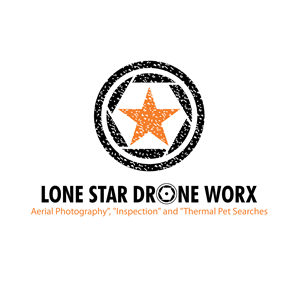 Logo Design by GODDREAMCREATION for LONE STAR DRONE WORX | Design #33396272