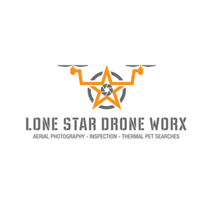 Logo Design by geni for LONE STAR DRONE WORX | Design #33396478