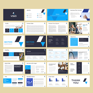 PowerPoint Design by JanuXart