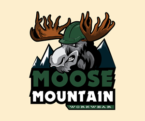 Logo Design by Deaazio for Moose Mountain Workwear Ltd. | Design #33477350