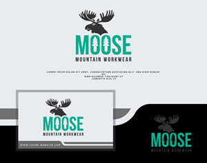 Logo Design by uzzal100 for Moose Mountain Workwear Ltd. | Design #33459973