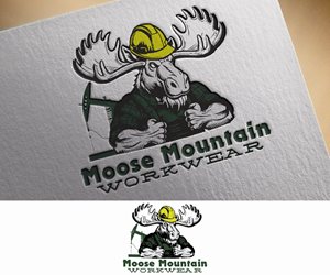 Logo Design by GR7 for Moose Mountain Workwear Ltd. | Design #33466758