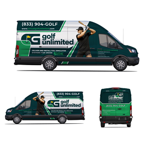 Car Wrap Design by Jhony N for Golf Unlimited, LLC | Design #33506069