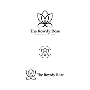 Logo-Design von os96i für The Rowdy Rose | Design: #33602017