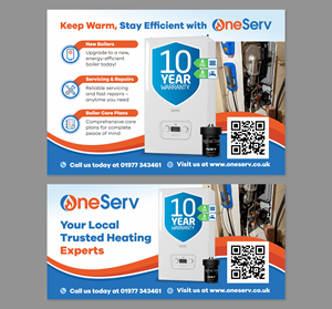 OneServ Services Magazine Ad Campaign