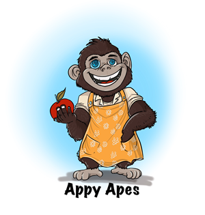 Logo Design by LogoPoko for Appy Apes  | Design #33722689