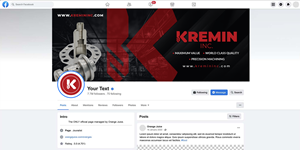 Facebook Page Design for Manufacturing Company