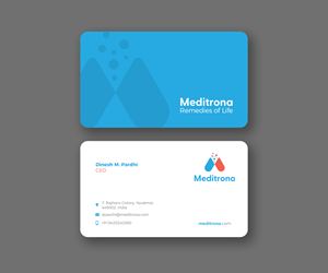 Business Card Design by Andrés Sebastián for this project | Design #33854669