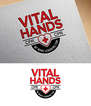 Logo Design by bute for Vital Hands LLC | Design #33879038