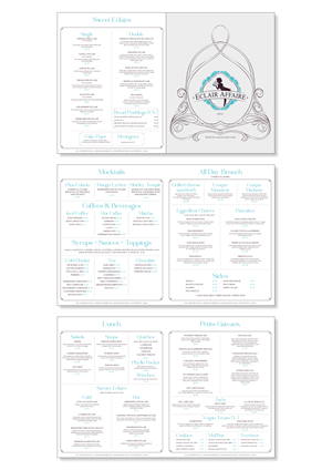 Menu Design by MarkoE for this project | Design #33920747