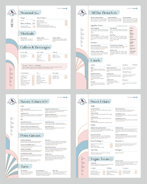 Menu Design by Limonero DG for this project | Design: #33927412