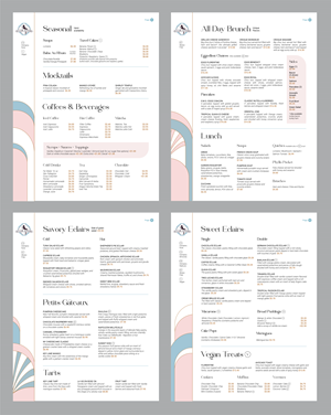 Menu Design by Limonero DG for this project | Design: #33942054