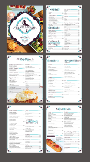 Menu Design by GLOW for this project | Design: #33927426