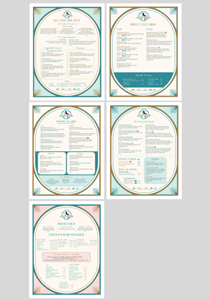 Menu Design by DA. for this project | Design: #33983322