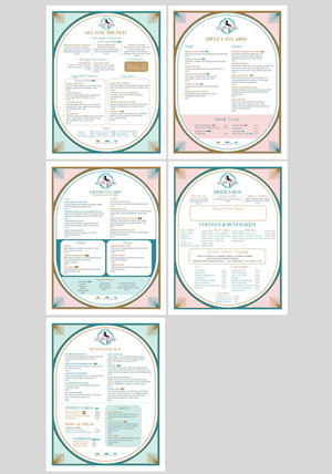 Menu Design by DA. for this project | Design: #34017694