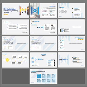 PowerPoint Design by Liburate for Customized Logistics Group | Design #33973171