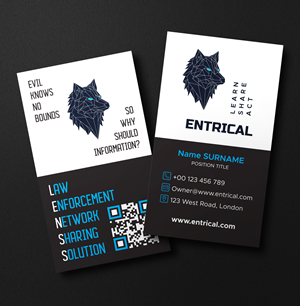 Business Card Design by Globat™ for Entrical, LLC | Design #34012785