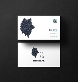 Business Card Design by Sun Moon Graphic Designer for Entrical, LLC | Design #34008722