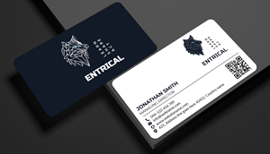 Business Card Design by designer1975 for Entrical, LLC | Design #34010644