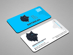 Business Card Design by Creations Box 2015 for Entrical, LLC | Design: #34016559