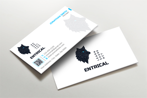 Business Card Design by LAXMI DESIGNHUB for Entrical, LLC | Design #34009445