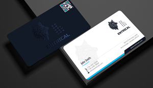 Business Card Design by chandrayaan.creative for Entrical, LLC | Design: #34009742