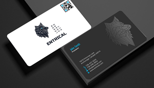 Business Card Design by chandrayaan.creative for Entrical, LLC | Design: #34009744