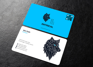 Business Card Design by chandrayaan.creative for Entrical, LLC | Design: #34009745