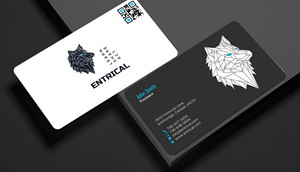 Business Card Design by chandrayaan.creative for Entrical, LLC | Design: #34009746