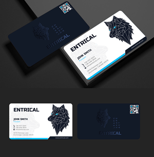 Business Card Design by chandrayaan.creative for Entrical, LLC | Design: #34026094