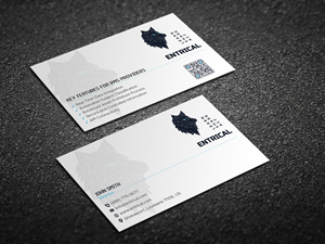 Business Card Design by Magic of Art for Entrical, LLC | Design #34030209