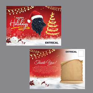 Holiday Postcard Design for SaaS