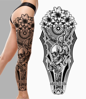 Tattoo Design by erikdesign