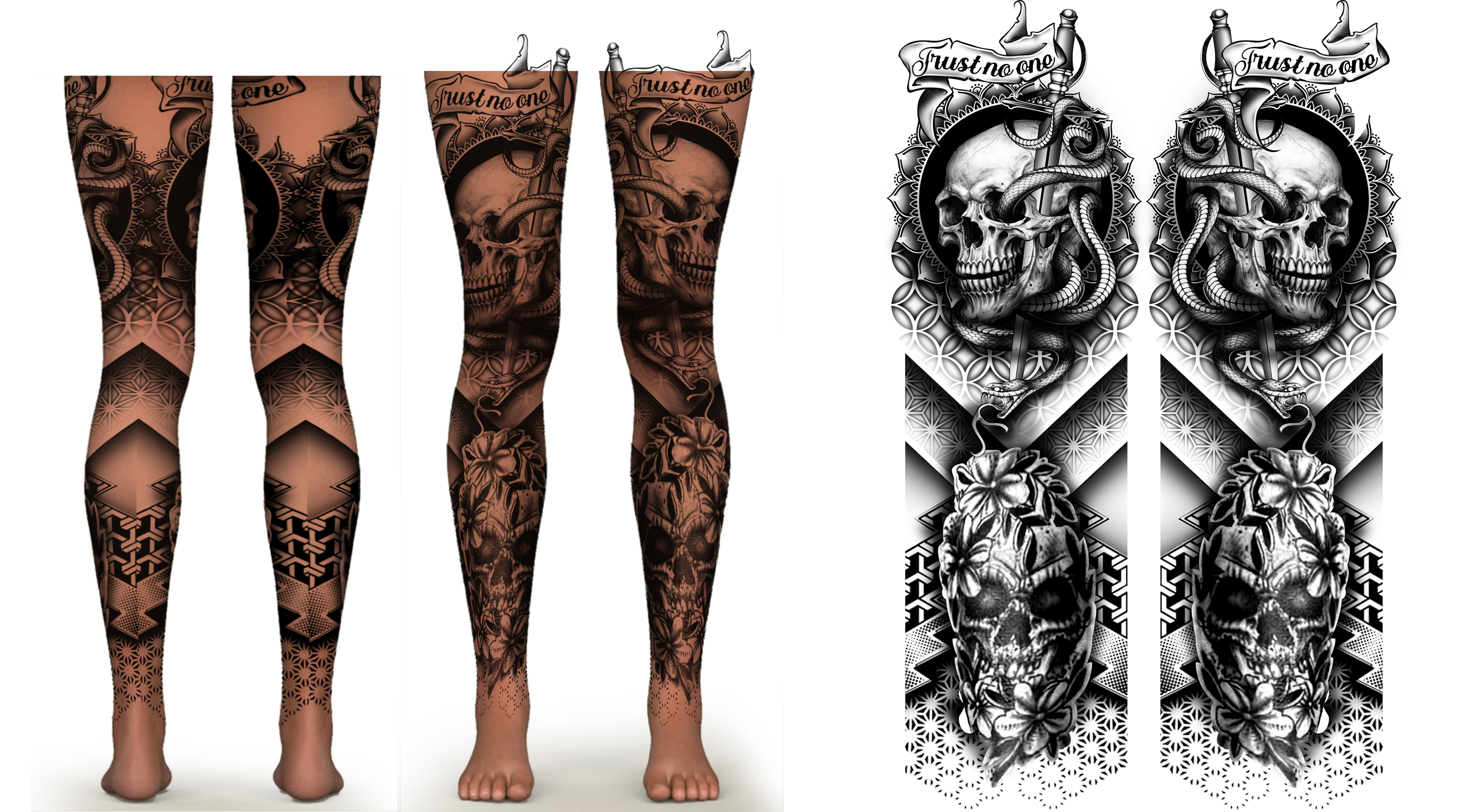 Tattoo Design by Kiki Hermawan for this project | Design #34193562