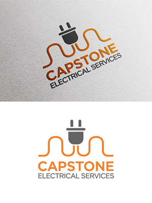 Logo-Design von Mir Graphics für Capstone Electrical Services | Design #34103341