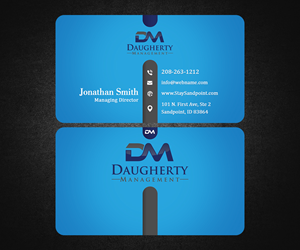 Business Card Design by rainbowmagic2017 for Daugherty Management LLC | Design #34237227