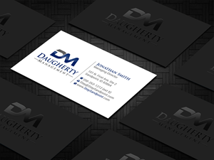 Business Card Design by Imagine design000 for Daugherty Management LLC | Design #34237294