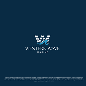 Logo Design by Shariqology for Western Wave Marine Pty Ltd | Design #34290284