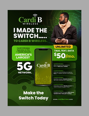 Cardi B Wireless - &quot;I Made The Switch&quot; Campaign