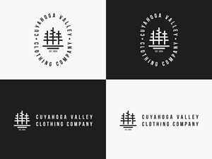 Logo design for the Cuyahoga Valley Clothing Company