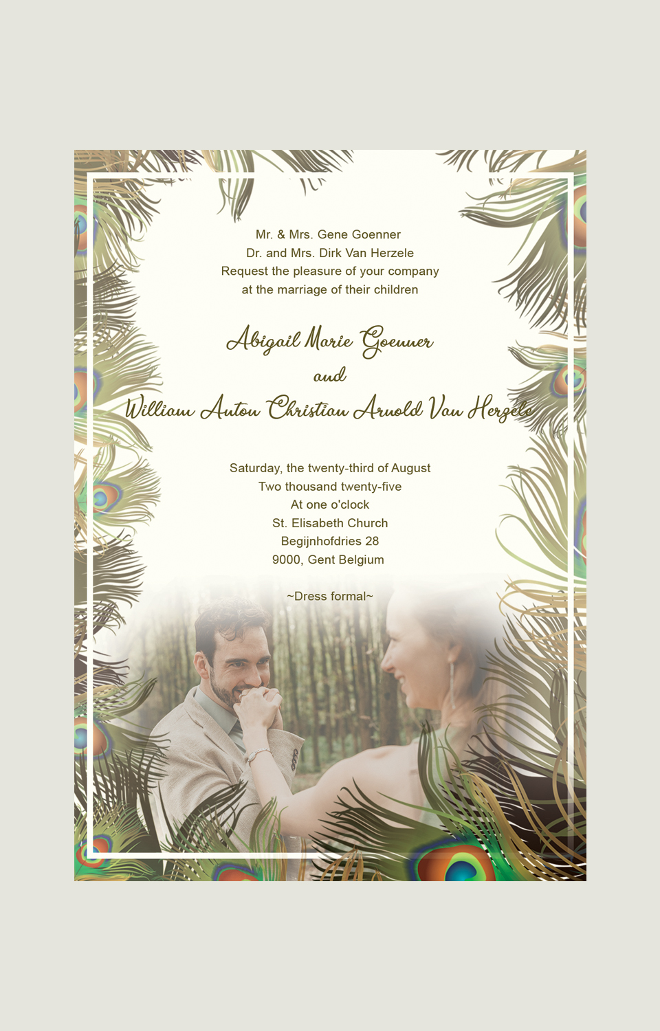 Invitation Design by yganess for this project | Design #34485515