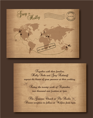 Invitation Design by green82 for this project | Design #3135854